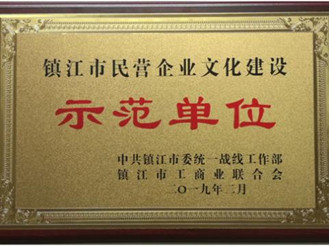 征途国际电气集团被认定为全市首批“镇江市民营征途国际建设示范单位”